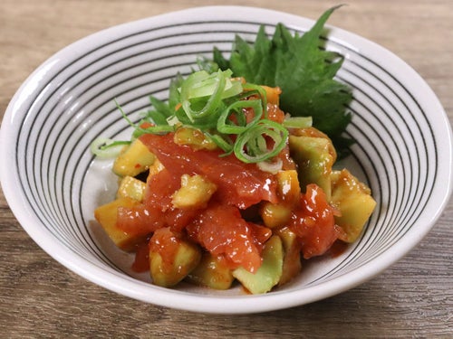 【和えるだけ！爆速おつまみ】まぐろアボカドの「シビ辛」ユッケ